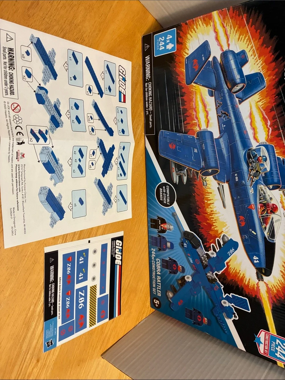 G.I. Joe Cobra Rattler Construction Set